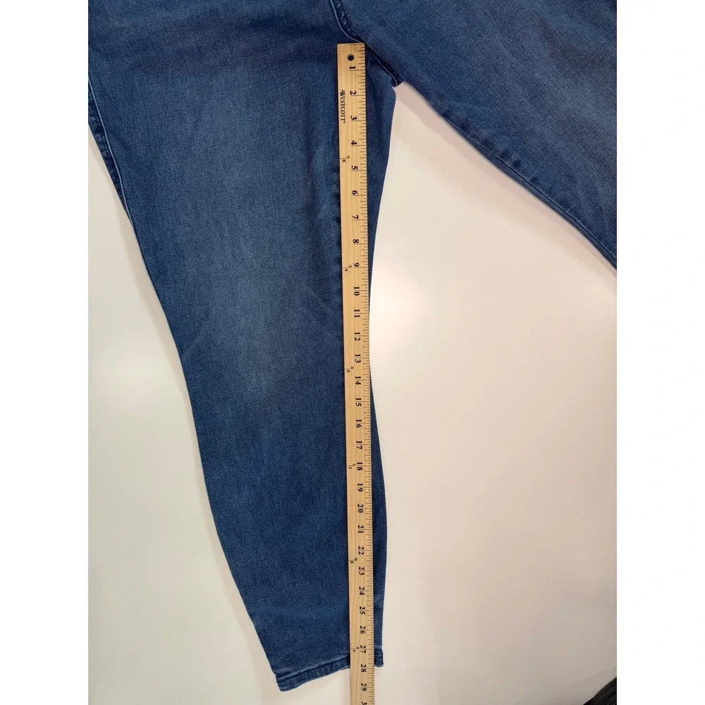 Judy Blue High Rise Skinny Jeans Medium Wash Blue Sorbtek JB88615 MD‎ Womens 20W